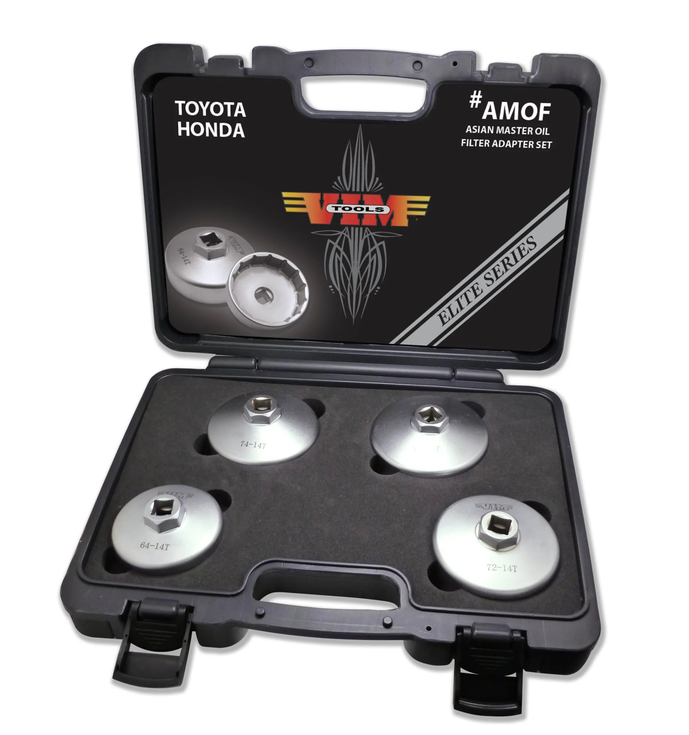 ASIAN Master Oil Filter Adapter Set, forged 4 piece