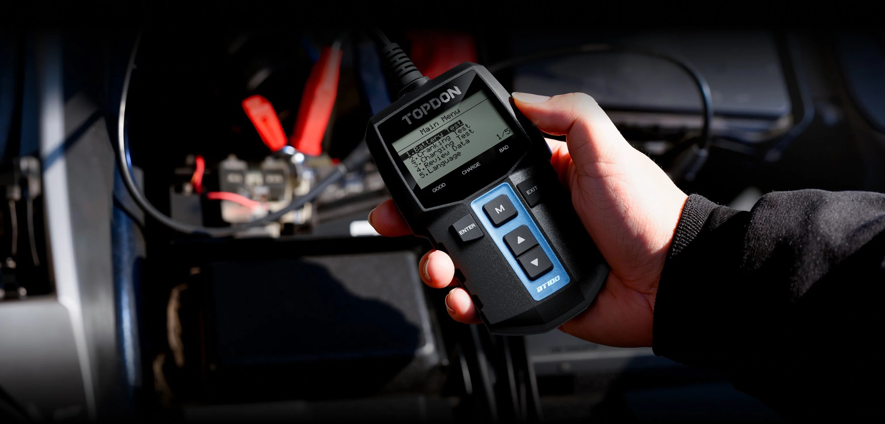 BT100 12V Battery Tester