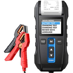 BT300P 12V Battery Tester with Printer