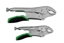 2 PC. FASTENER REMOVAL LOCKING PLIER SET - 5'' & 7''