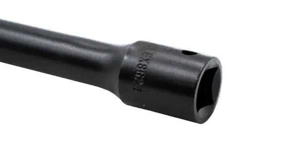 1/2'' DR X 3/8'' FEMALE DR. 24'' OAL  IMPACT LOCKING EXTENSION - USA MADE