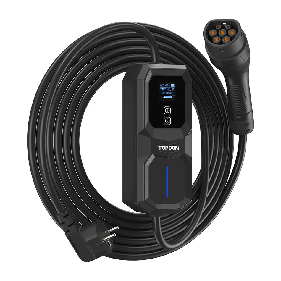 PulseQ AC Portable 16A - NEMA 6-20 Plug, 5-15 Adapter