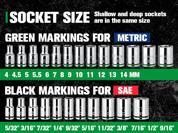 SK 52-Piece 1/4" Drive Chrome Socket Set