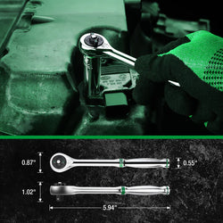 SK 30-Piece 1/4" Drive Chrome Socket Set