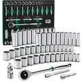SK 52-Piece 1/2" Drive Chrome Socket Set