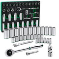 SK 31-Piece 1/2" Drive Metric Chrome Socket Set