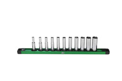 SK 10-Piece 1/4" Drive Deep SAE Chrome Socket Set