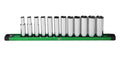 SK 13-Piece 3/8" Drive Deep Metric Chrome Socket Set