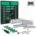 SK 101-Piece 1/4" Drive Chrome Socket Set