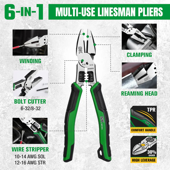 SK 3-Piece Pliers Set