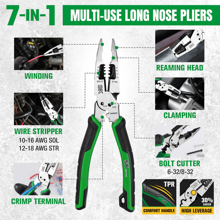 SK 3-Piece Pliers Set