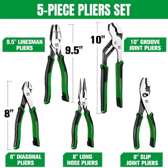 SK 5-Piece Pliers Set