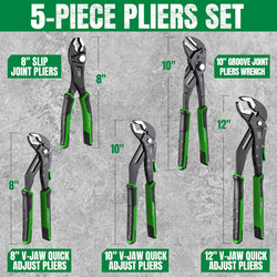 SK 5-Piece Pliers Set