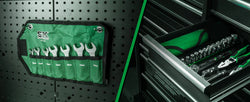 SK 7-Piece Metric Short Combination Wrench Set