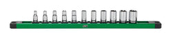 SK 10-Piece 1/4" Drive Standard SAE Chrome Socket Set