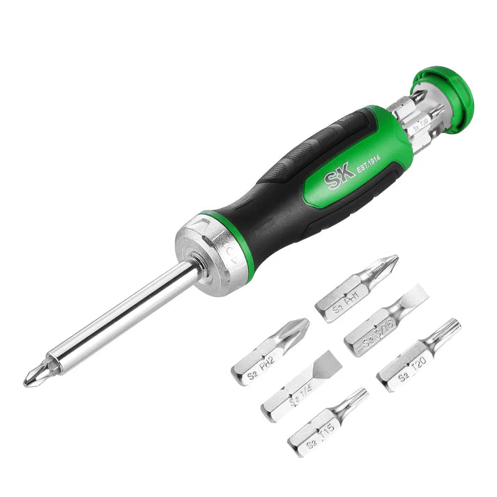 SK 216P 7-in-1 Ratcheting Screwdriver