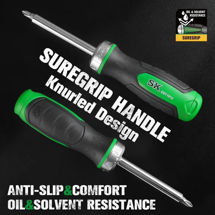 SK 216P 7-in-1 Ratcheting Screwdriver