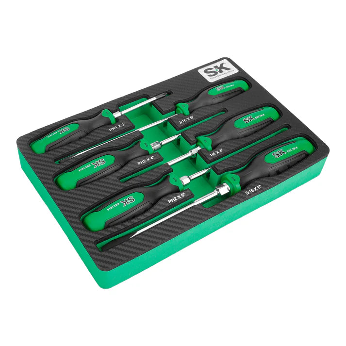 SK 6-Piece Screwdriver Set with EVA Tray
