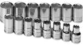 SK 15-Piece 1/2" Drive Metric Chrome Socket Set