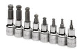SK 8-Piece 3/8" Drive Long Ball Hex Bit Socket Set