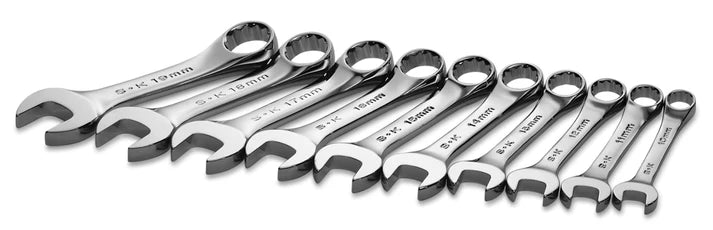 SK 10-Piece Metric Combination Wrench Set
