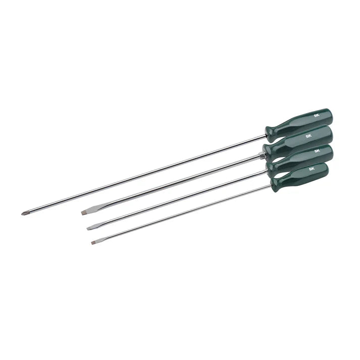 SK 4-Piece Long Reach Screwdriver Set