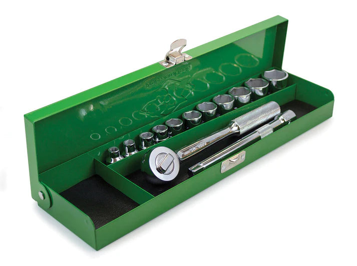 SK 13-Piece 3/8" Drive SAE Chrome Socket Set
