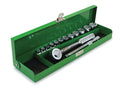 SK 15-Piece 3/8" Drive Metric Chrome Socket Set