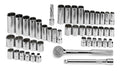 SK 47-Piece 3/8" Drive 12 Point SAE/Metric Chrome Socket Set
