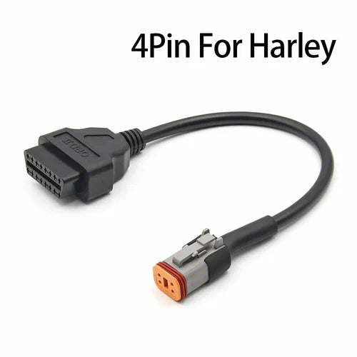 M013 Harley 4 Pin & 6 Pin Cable - TopScan Moto