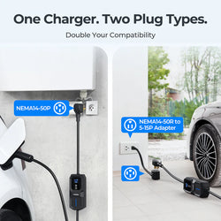 PulseQ AC Portable 32A NEMA 6-50 Plug