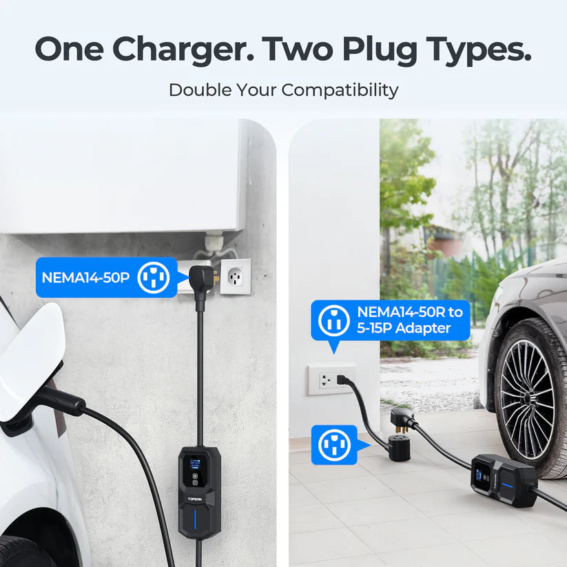 PulseQ AC Portable 32A NEMA 6-50 Plug