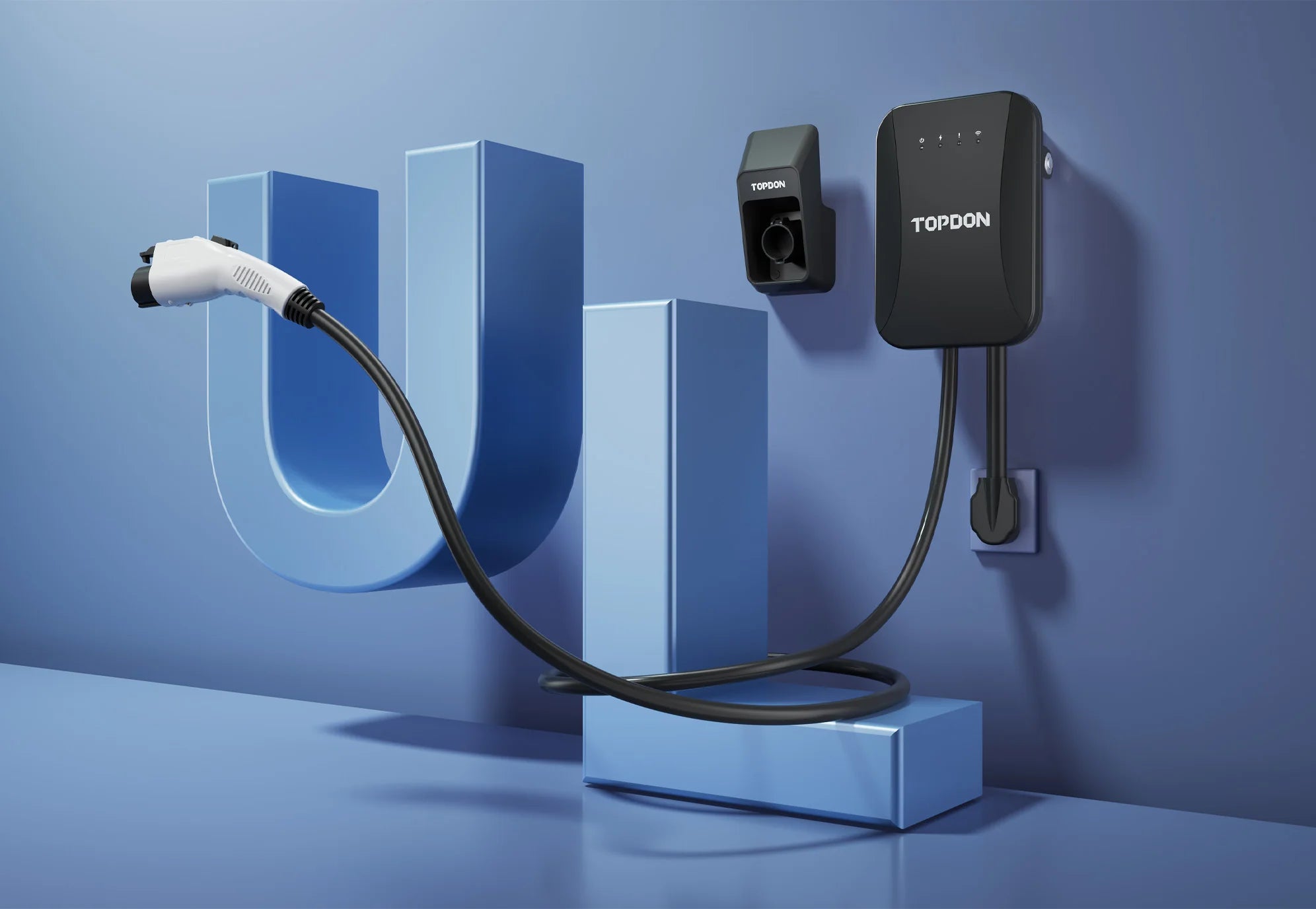 PulseQ AC Home EV Charger 25FT