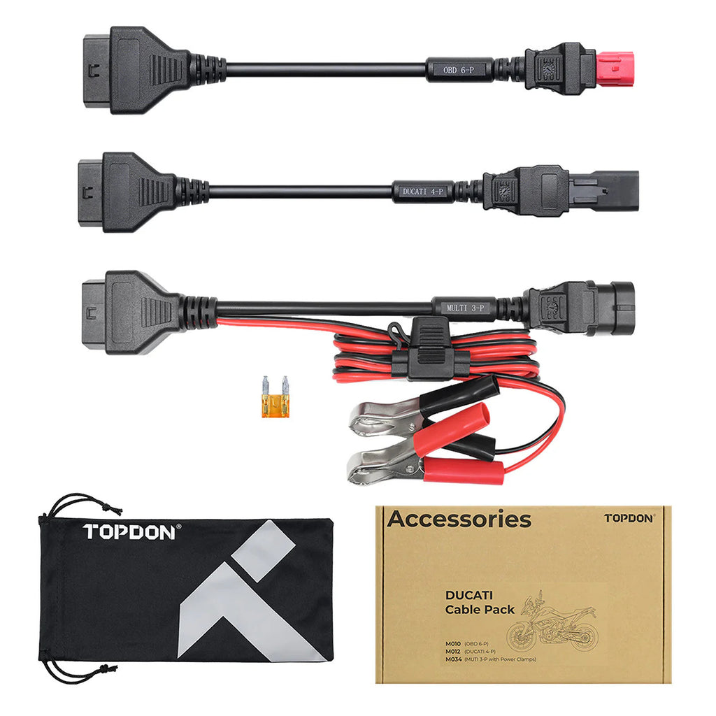 TopScan Moto with Ducati Cable Kit