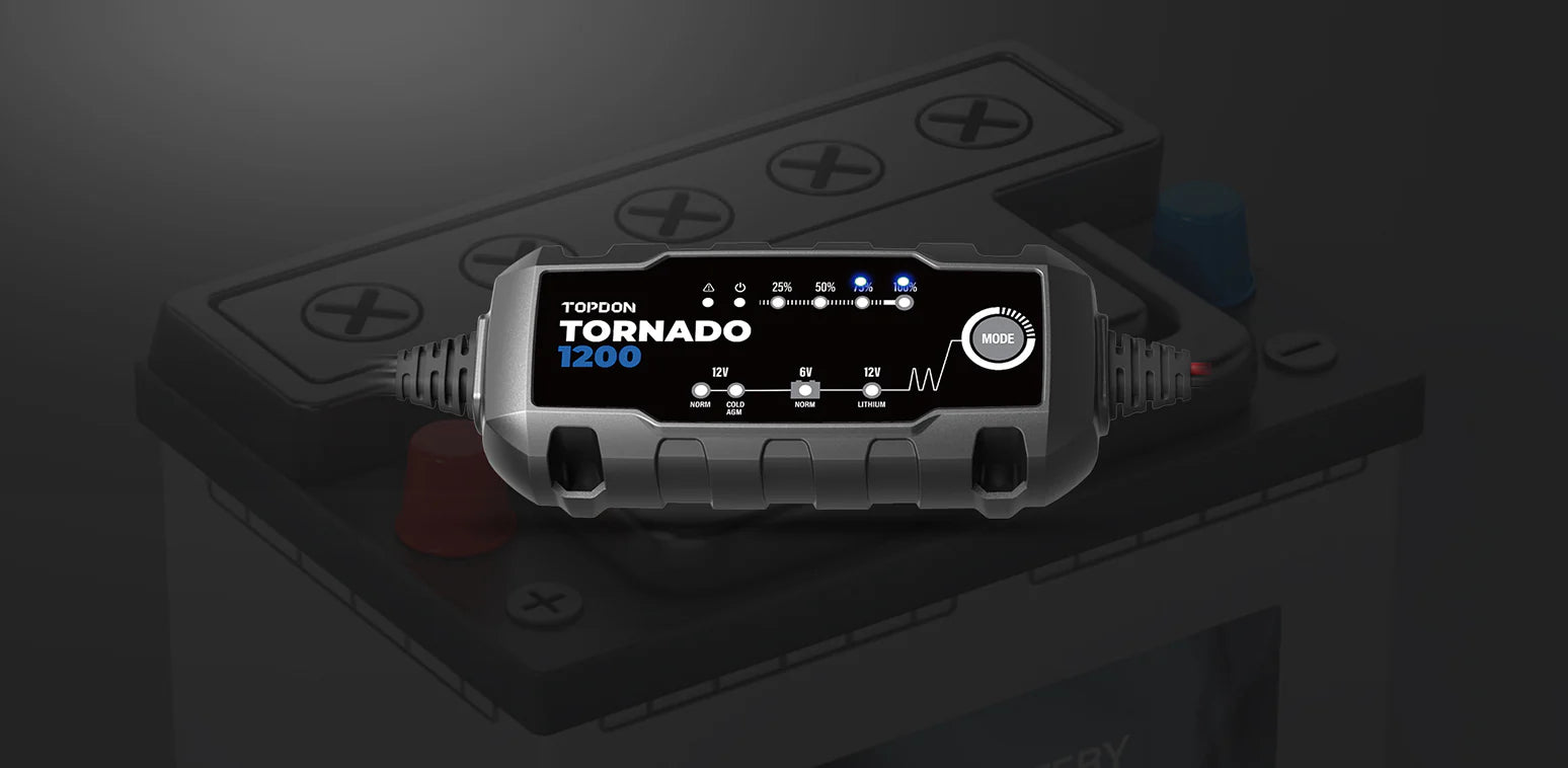 Tornado1200 Battery Charger