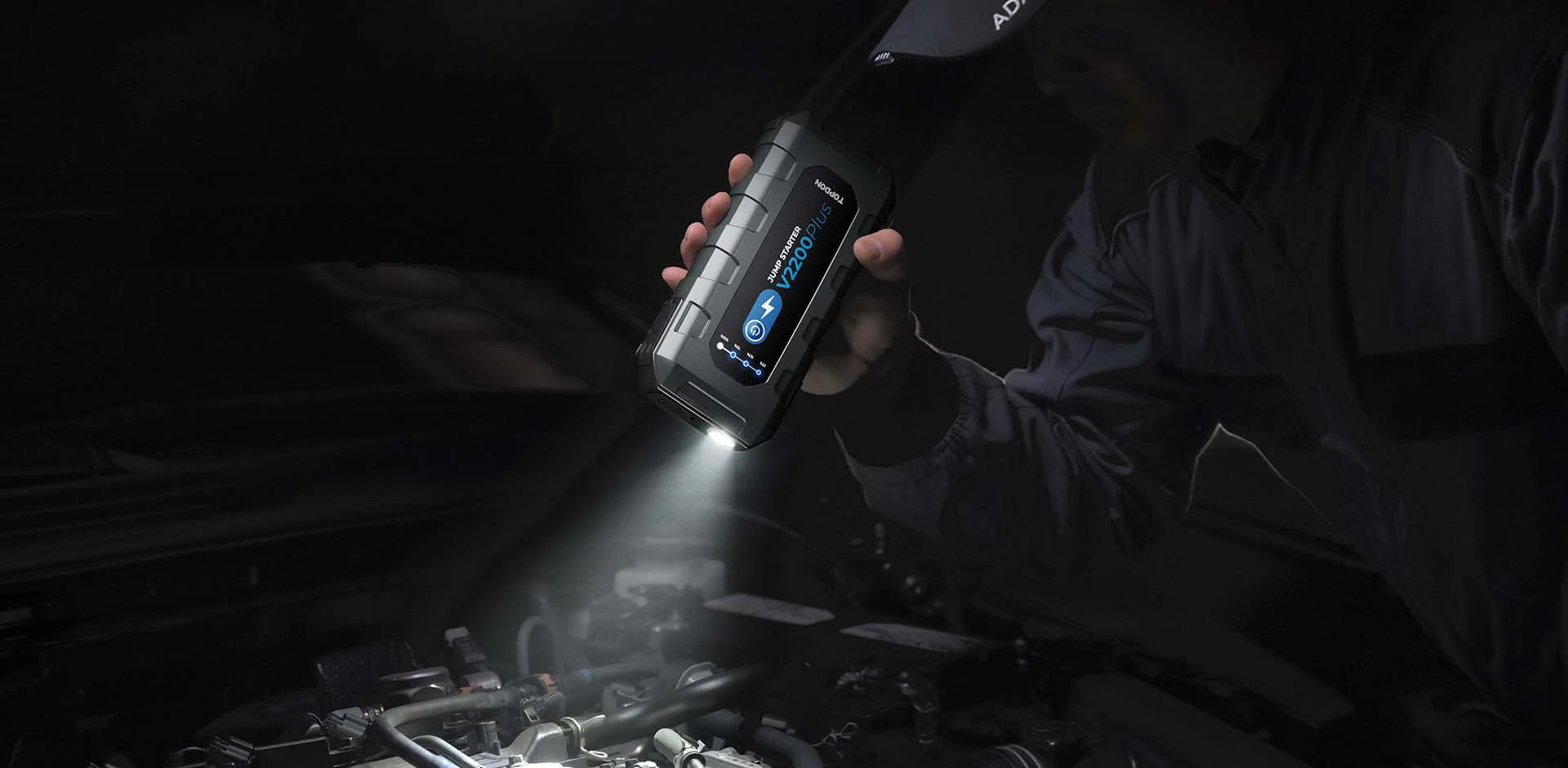 V2200Plus Jump Starter & Battery Tester