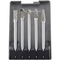 Astro 2185 5pc Long Carbide Burr Set 4.5"