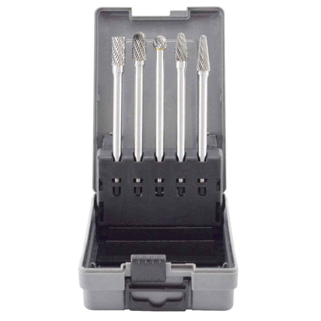 Astro 2185 5pc Long Carbide Burr Set 4.5"