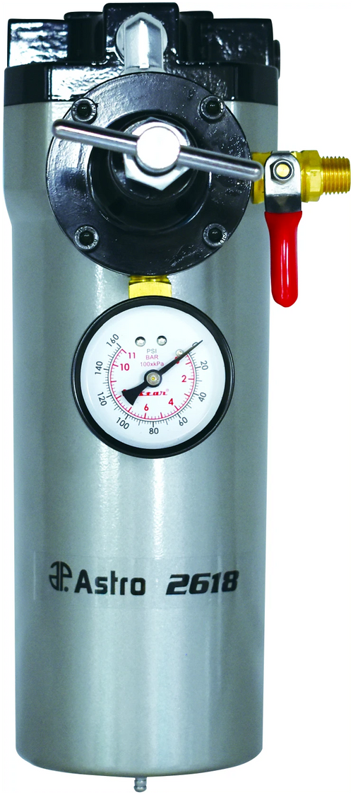 Astro Pneumatic 2618 Air Control Unit - 120cfm Cap Air Filter and Regulator