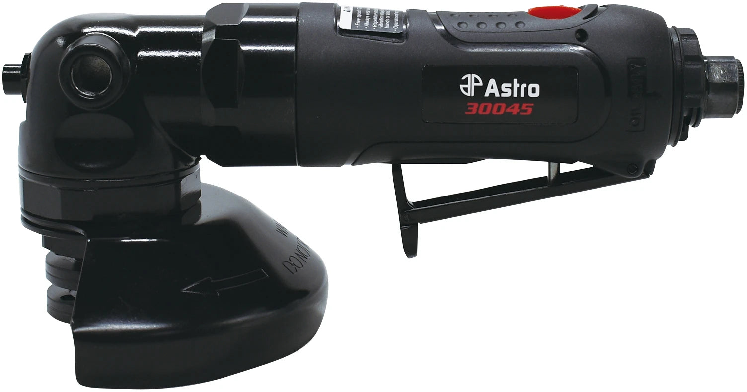 Astro 30045 ONYX 4.5" Compact Air Angle Grinder - 0.8HP