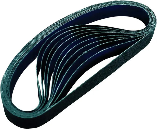 Astro 303780Z Zirconia 80 Grit Sanding Belt 1/2" x 18 - 10pc