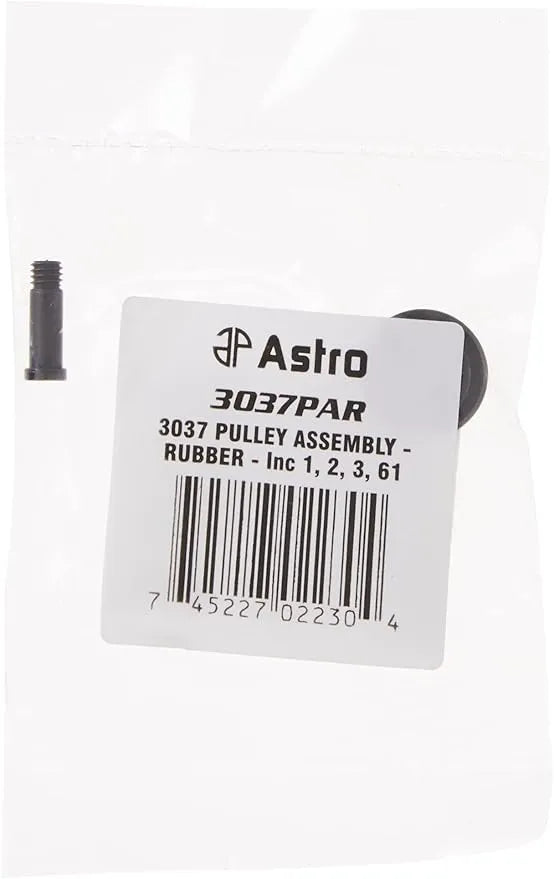 Astro 3037PAR 3037 Pulley Assembly - Rubber - Inc 1,2,3,61