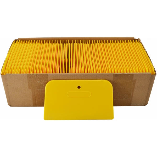 Astro 4528 6" Yellow Plastic Spreaders- 100pcs./box