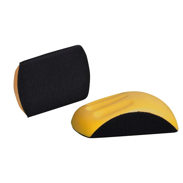 Astro 4655 6" Hook & Loop Hand Sanding Block for Round Discs