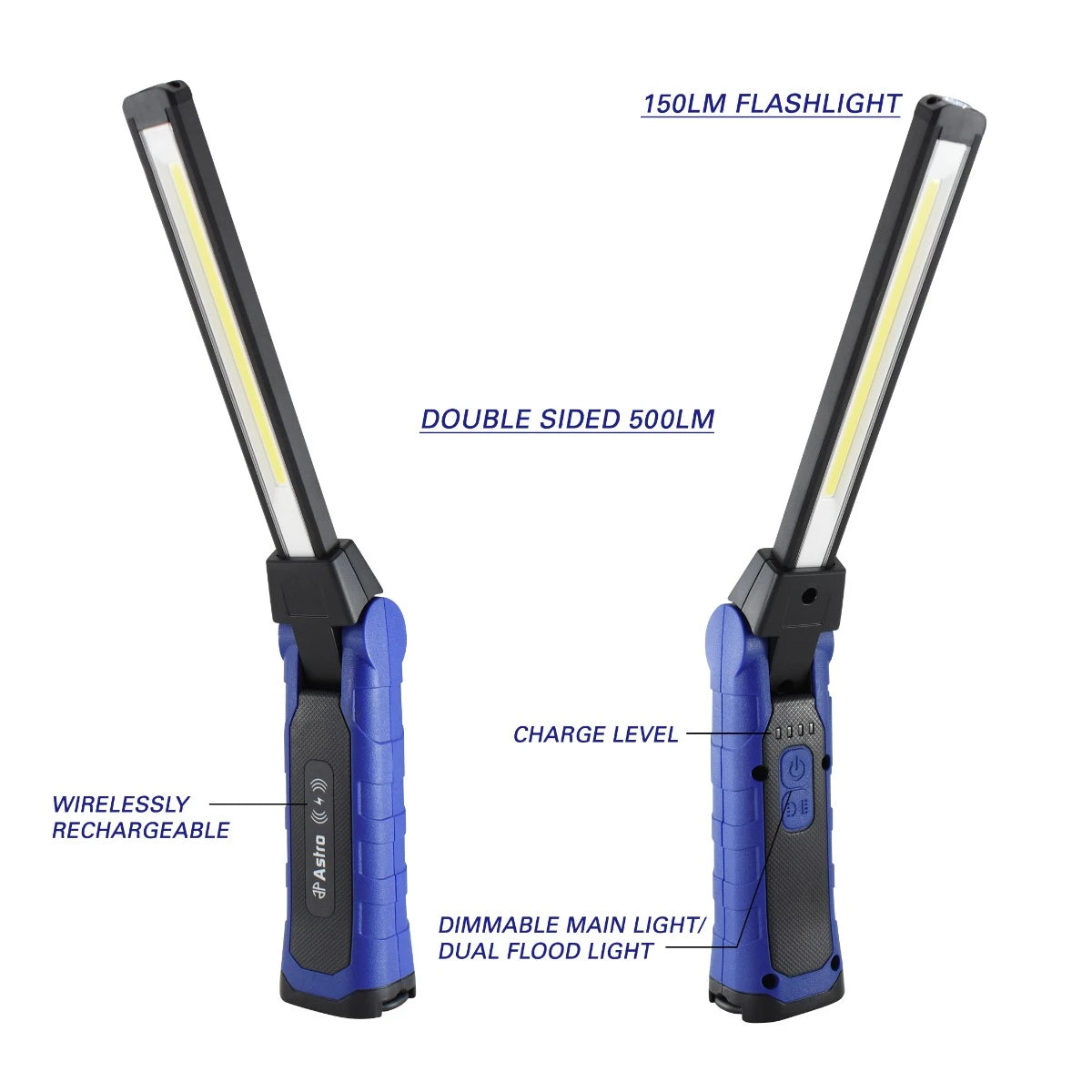 Astro 52SL 500x2 Lumen Wireless Rechargeable Folding