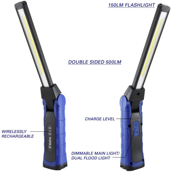 Astro 52SLC 500x2 Lumen Folding Double-Sided LED Slim Light