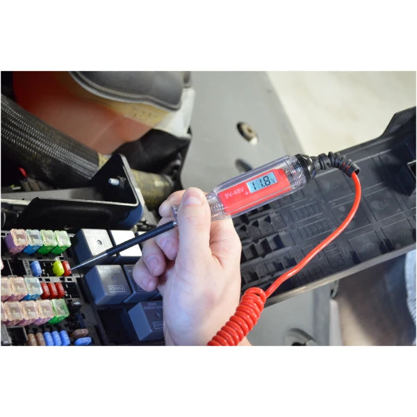 Astro 7764 Digital LCD 3-48V Wide Range Circuit Tester