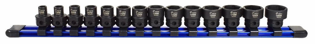 Astro 78314 14pc 3/8" Drive Low Profile Nano Impact Sockets