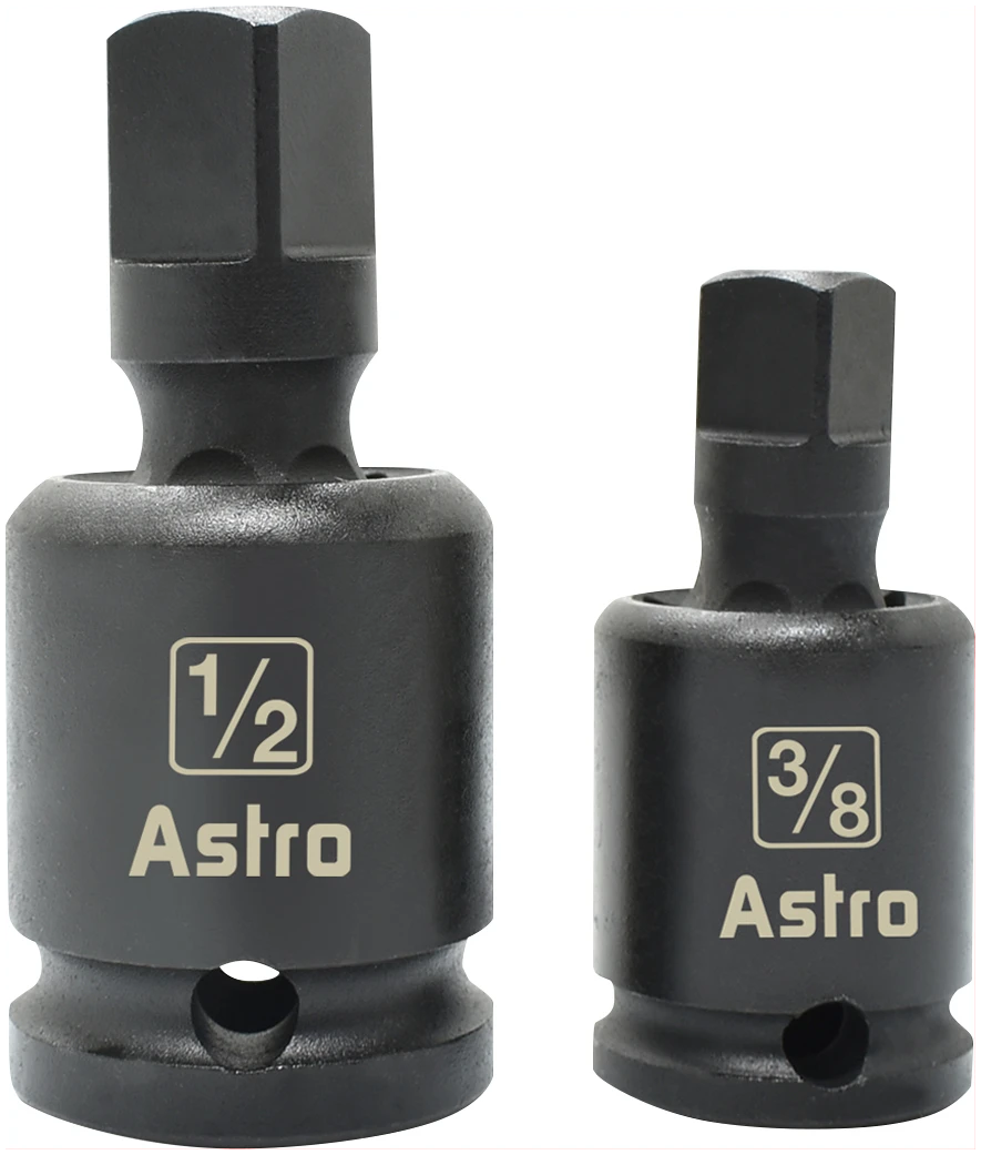 Astro 78342 3/8" & 1/2" Pinless Univ. Joint Impact Adapters