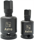 Astro 78342 3/8" & 1/2" Pinless Univ. Joint Impact Adapters